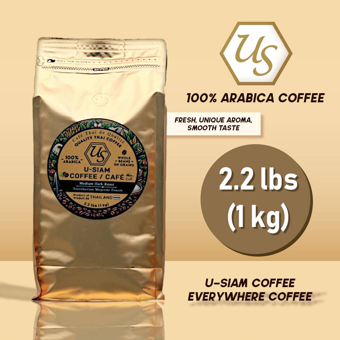 2.2 lbs (1 kg) | Thai 100% Arabica coffee