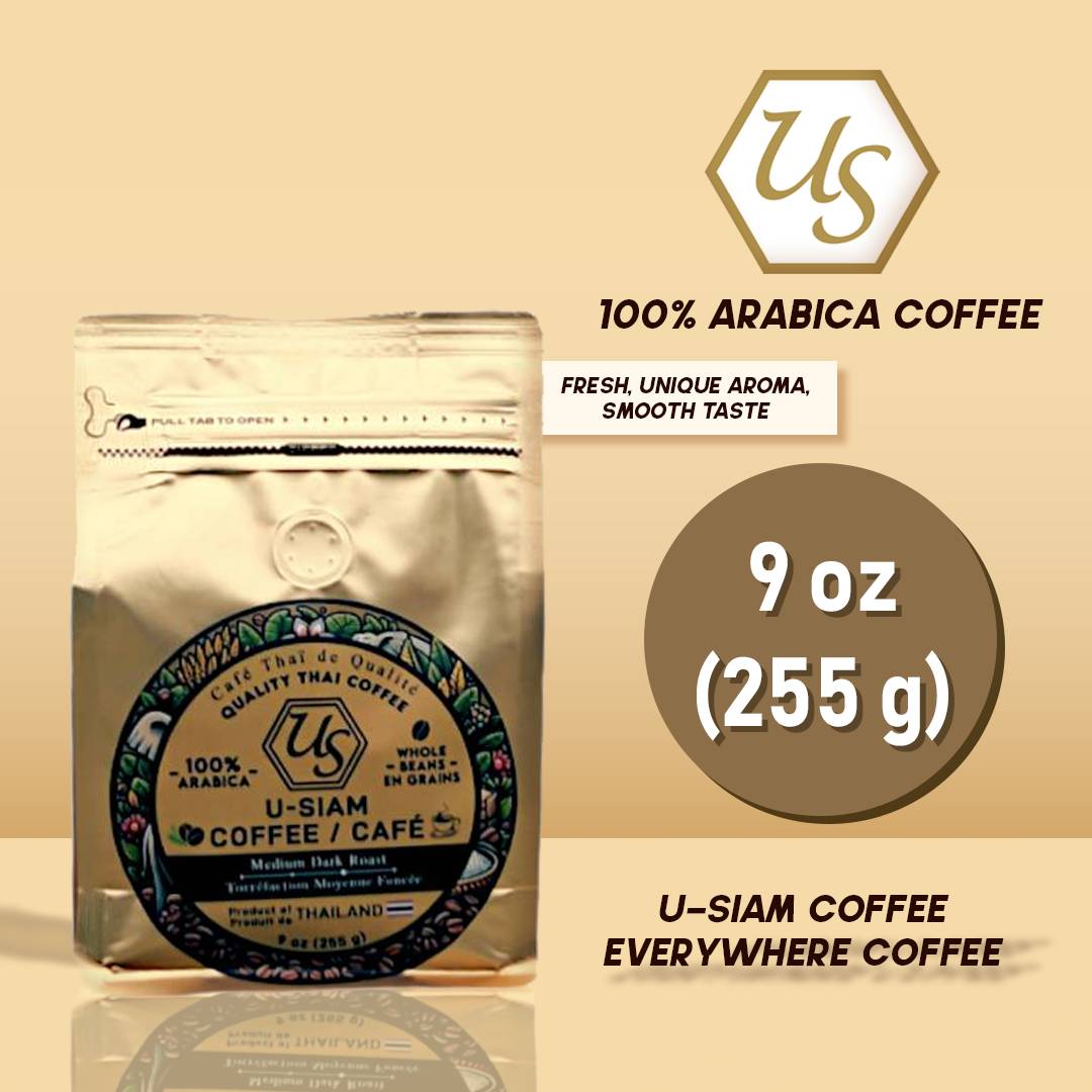 9oz (255 g) | Thai 100% Arabica coffee